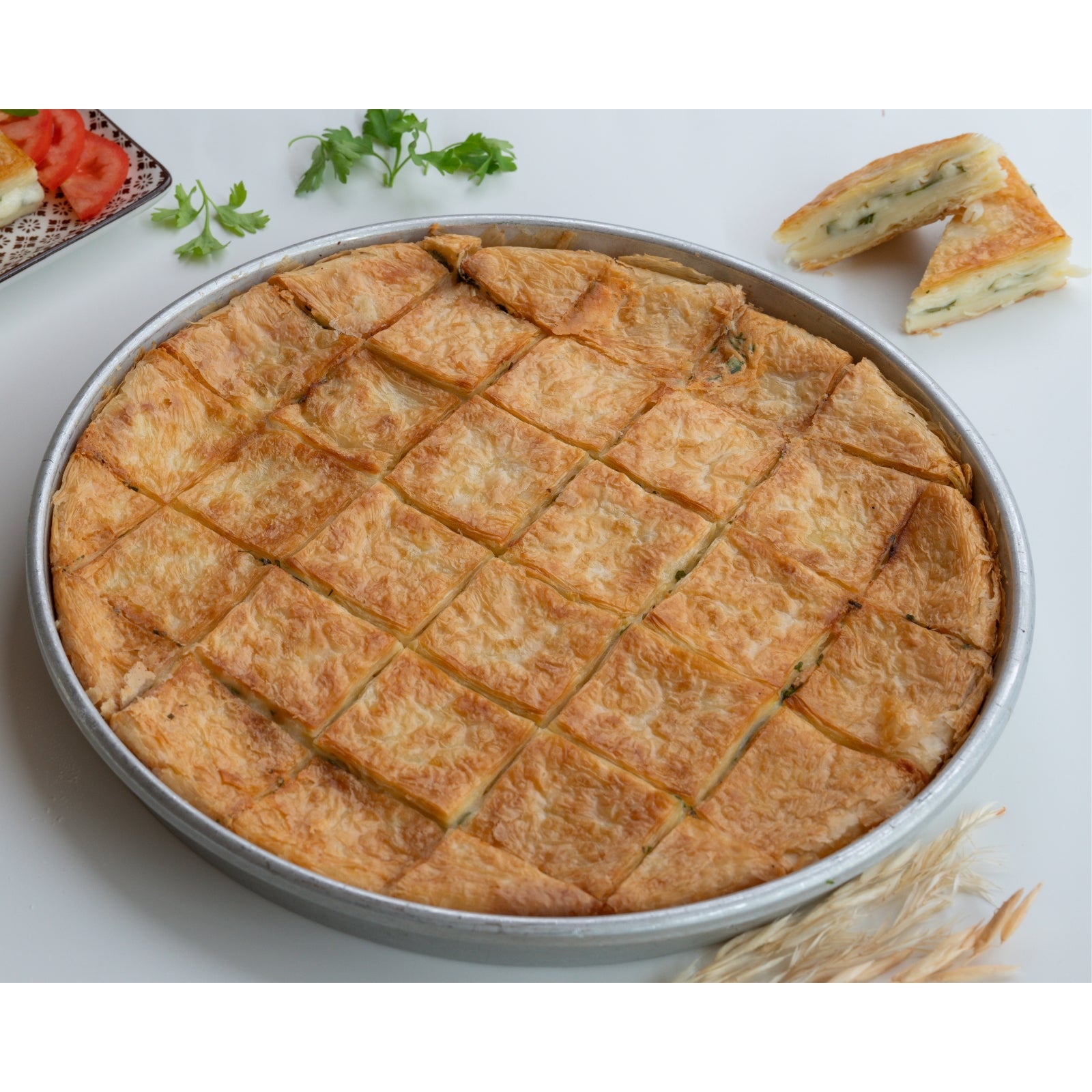 Water Cheese Borek with Cheese - 2kg tray