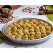 Midye Bakalva with Cream & Pistachio - 2kg tray